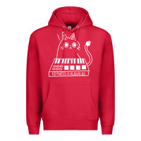 Cardinal The KIFFNESS X ALUGALUG white cat Classic Premium Hoodie - SnappyArt