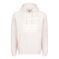Pale Pink The KIFFNESS X ALUGALUG white cat Classic Premium Hoodie - SnappyArt