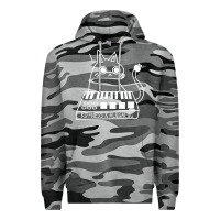 Slate Camo The KIFFNESS X ALUGALUG white cat Classic Premium Hoodie - SnappyArt