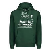 Sports Green The KIFFNESS X ALUGALUG white cat Classic Premium Hoodie - SnappyArt
