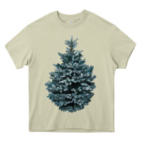 Mossy Colorado Blue Spruce Heavy Core Tee - RanaPortraitStore