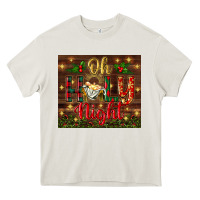 Cream oh holy night Heavy Core Tee - BundleAndBundleShop