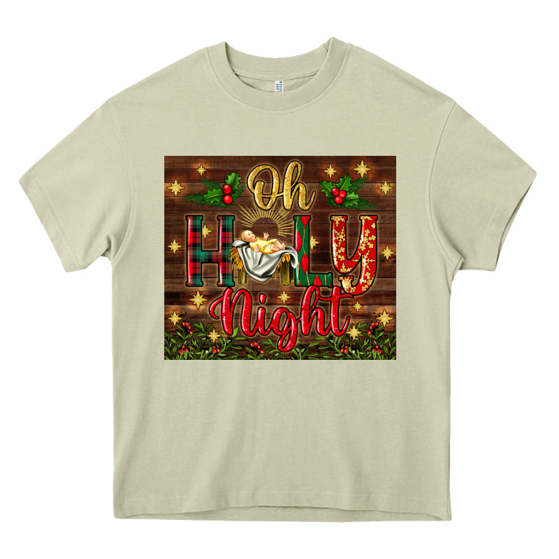 Oh Holy Night Heavy Core Tee by BundleAndBundleShop | Teevron