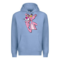 Colony Blue pink panther Premium Hoodie - SnappyArt