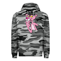 Slate Camo pink panther Premium Hoodie - SnappyArt