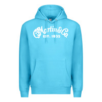 Ocean Blue martin est 1983 Premium Hoodie - SnappyArt