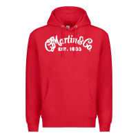 Red martin est 1983 Premium Hoodie - SnappyArt