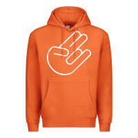 Carrot shocker hand Premium Hoodie - SnappyArt