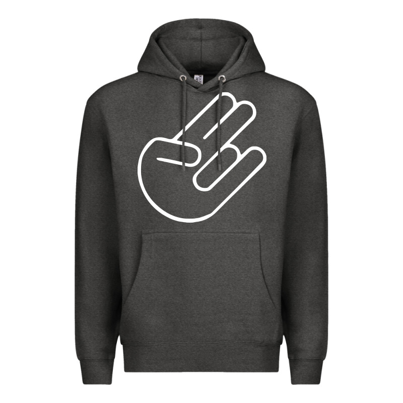 Shocker Hand Premium Hoodie by SnappyArt | Teevron
