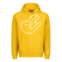 Lemon shocker hand Premium Hoodie - SnappyArt