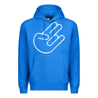 True Royal shocker hand Premium Hoodie - SnappyArt