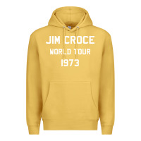 Antique Gold Jim Croce World Tour 1973 Premium Hoodie - SnappyArt