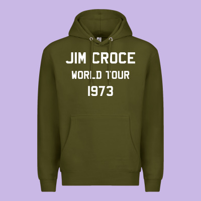 Jim Croce World Tour 1973 Premium Hoodie Designed By Snappyart