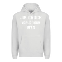 Dove Grey Jim Croce World Tour 1973 Premium Hoodie - SnappyArt