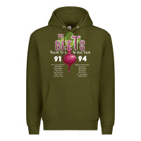 Army Green The Beets Killer Tofu World Tour for friend Premium Hoodie - SnappyArt