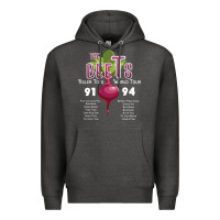 Charcoal Heather The Beets Killer Tofu World Tour for friend Premium Hoodie - SnappyArt