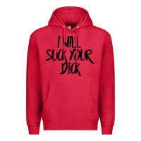 Cardinal i will suck your dick Premium Hoodie - FloraArt
