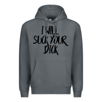 Rock i will suck your dick Premium Hoodie - FloraArt