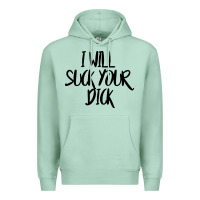 Seafoam i will suck your dick Premium Hoodie - FloraArt