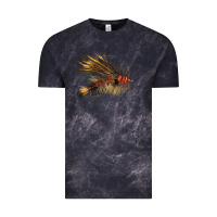 Cloud Black Fish Fly Vintage Tee - LillyAllenDesigns