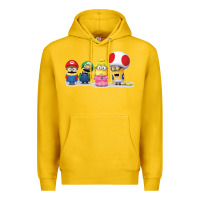 Lemon Super Minion Bros Premium Hoodie - FloraArt