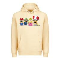 Pina Colada Super Minion Bros Premium Hoodie - FloraArt