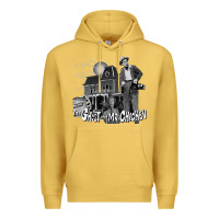 Antique Gold the ghost and mr chicken green Premium Hoodie - FloraArt