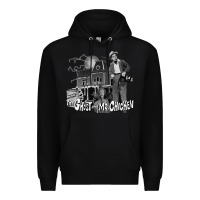 Black the ghost and mr chicken green Premium Hoodie - FloraArt