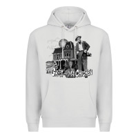 Dove Grey the ghost and mr chicken green Premium Hoodie - FloraArt