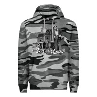 Slate Camo the ghost and mr chicken green Premium Hoodie - FloraArt