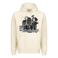Tofu the ghost and mr chicken green Premium Hoodie - FloraArt