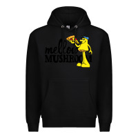 Black mellow mushroom restaurant Premium Hoodie - FloraArt