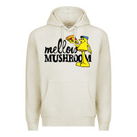 Oatmeal Heather mellow mushroom restaurant Premium Hoodie - FloraArt