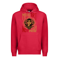 Cardinal make art not war symbol Premium Hoodie - FloraArt
