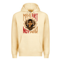 Pina Colada make art not war symbol Premium Hoodie - FloraArt