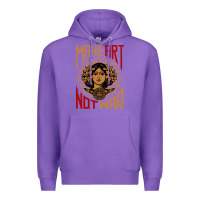 Purple make art not war symbol Premium Hoodie - FloraArt