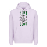 Lilac Fear Doom Premium Hoodie - FloraArt
