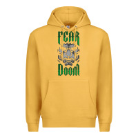 Mustard Fear Doom Premium Hoodie - FloraArt