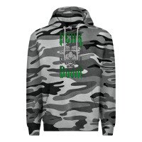 Slate Camo Fear Doom Premium Hoodie - FloraArt