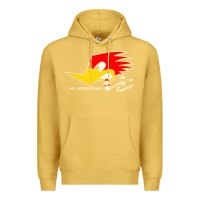 Antique Gold mr horsepower clay smith cams cigar smoking woodpecker shirt for man f Premium Hoodie - FloraArt