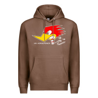 Chestnut mr horsepower clay smith cams cigar smoking woodpecker shirt for man f Premium Hoodie - FloraArt