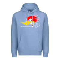 Colony Blue mr horsepower clay smith cams cigar smoking woodpecker shirt for man f Premium Hoodie - FloraArt
