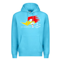 Ocean Blue mr horsepower clay smith cams cigar smoking woodpecker shirt for man f Premium Hoodie - FloraArt