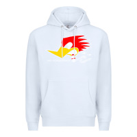 White mr horsepower clay smith cams cigar smoking woodpecker shirt for man f Premium Hoodie - FloraArt