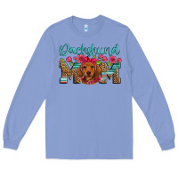 Colony Blue dachshund mom Long Sleeve Tee - Artiststas