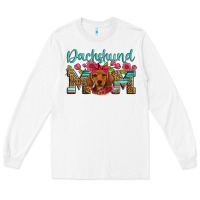 White dachshund mom Long Sleeve Tee - Artiststas