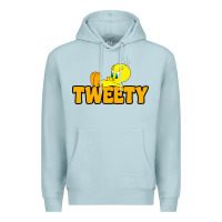 Blue Mist tweety Premium Hoodie - FloraArt