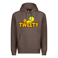Coffee tweety Premium Hoodie - FloraArt