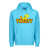 Ocean Blue tweety Premium Hoodie - FloraArt