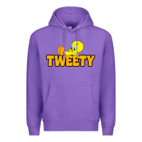 Purple tweety Premium Hoodie - FloraArt